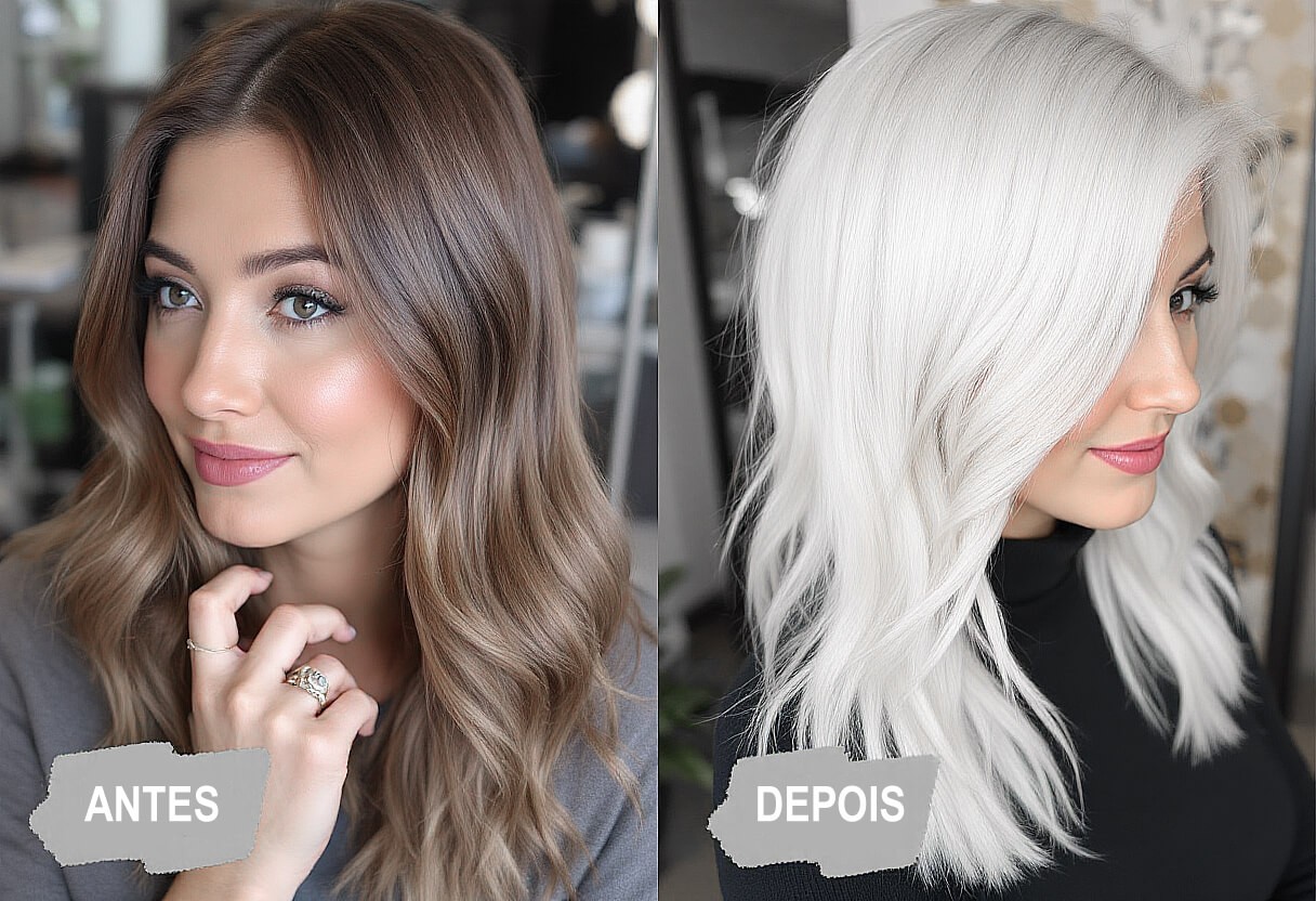 transformacao-crystal-glow Morena para Platinado